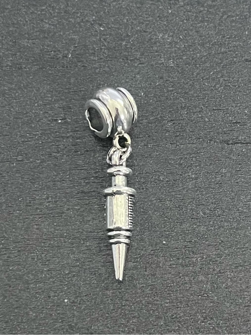 Sterling Silver Dangle Charm - Nurse or Phlebotomist Medical Charm